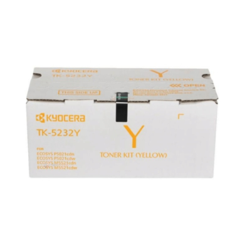 KYOCERA TK-5232Y cartucho de tóner 1 pieza(s) Original Amarillo