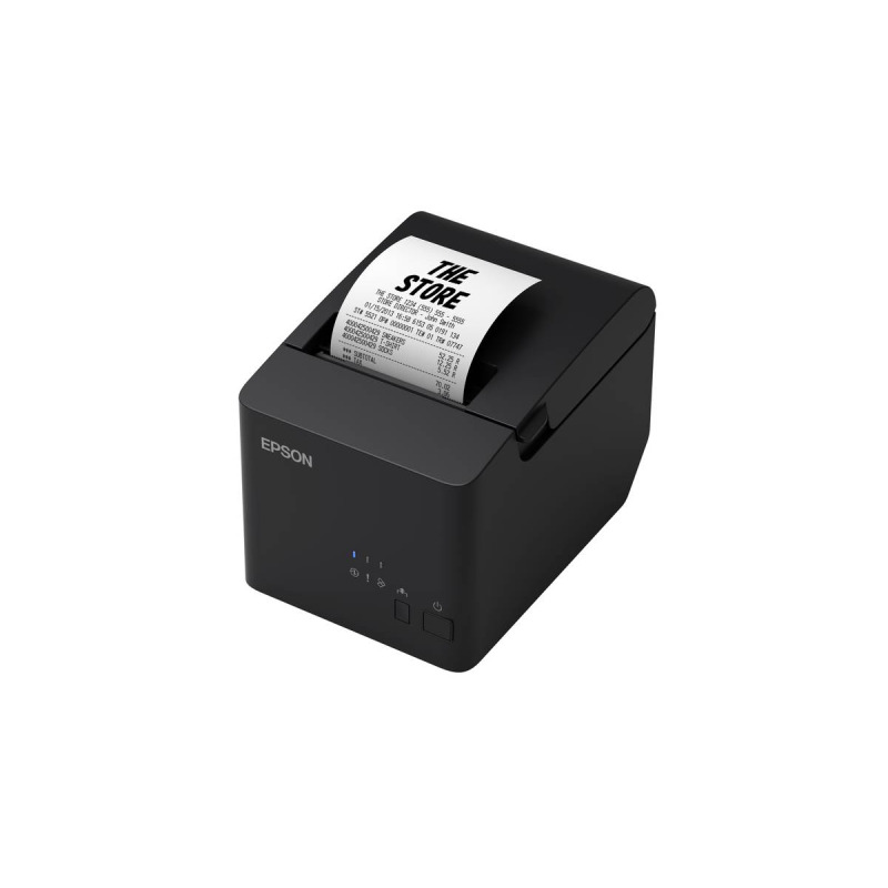 MINIPRINTER EPSON TM-T20IVL-002, TERMICA, 80 MM O 58 MM, USB, ETHERNET, AUTOCORTADOR, NEGRA image 2