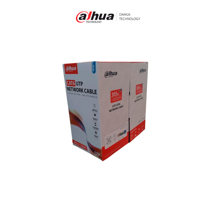 DAHUA DH-PFM920I-6UN-C - Bobina de Cable UTP 100% Cobre/ Cat 6/ Color Azul / Interior/ 305 Metros/ Ideal para Redes y Video/ image 4