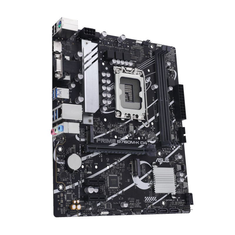 MB ASUS B760 INTEL S-1700 13A GEN/2X DDR4 2666/HDMI/VGA/M.2/4X USB 3.2/MICRO ATX/GAMA MEDIA  image 3