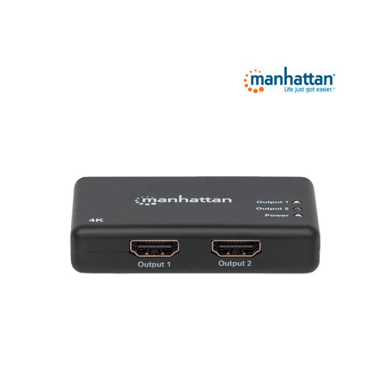 VIDEO SPLITTER,MANHATTAN,207669, HDMI 4K@30HZ, 1 IN:2 OUT,  AC image 5