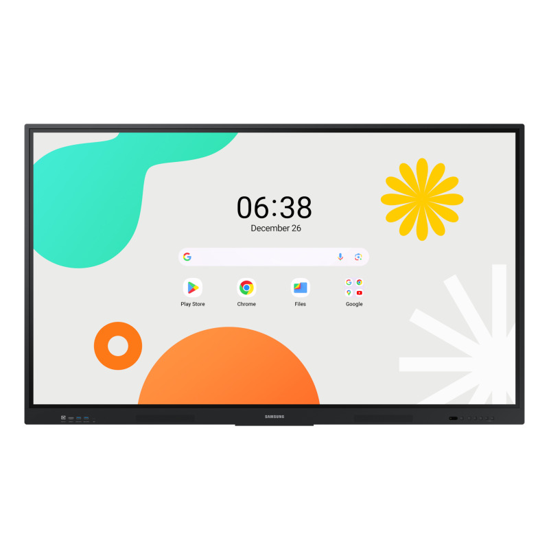 Pantalla tactil interactiva 75 Android 14 certificado con EDLA  / Touch tipo IR / UHD / 400 nits / HDMI / USB / WIFI / RJ45 / Compatible con montajes VESA 800 x 400
