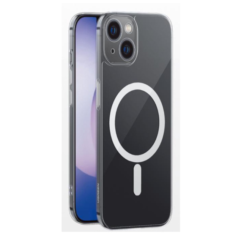 Funda protectora magnética transparente UGREEN Classy para iPhone 16 Plus transparente