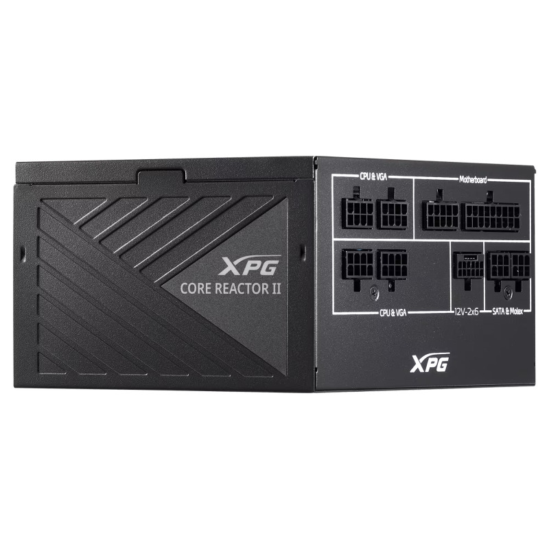 Fuente de Poder XPG 650W CORE REACTOR II 80 Plus Gold FDB Cojinete fluidodinamico 1x12VHPWR 4xPCIE 2xEPS 2400 RPM ATX 3.0 image 2