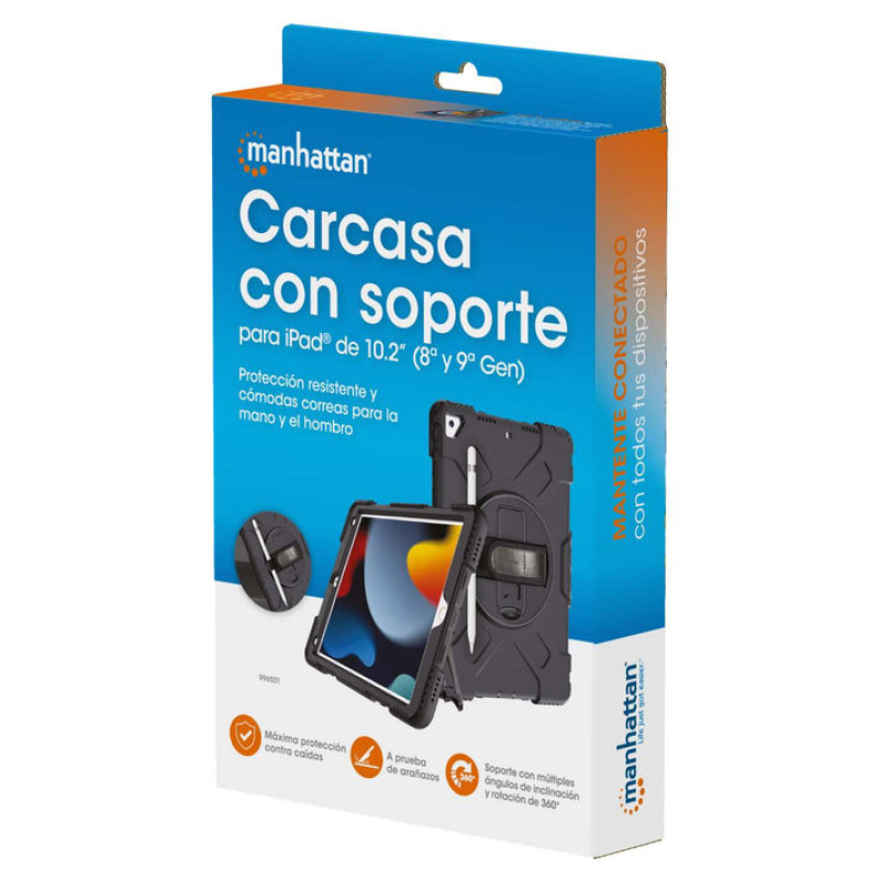 MANHATTAN - 996501 - Funda rígida de uso rudo para iPad® de 10.2" (8ª y 9ª Gen) image 3