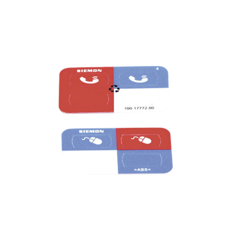 Icono UltraMax para identificación de Jacks Color Rojo Bolsa con 100 Piezas image 2