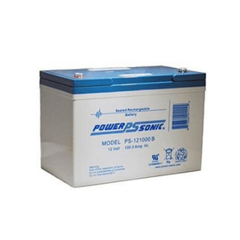Batería 12V 100AH Para Respaldo Tecnologías AGM/VRLA 1012 Años Vida Útil Terminales B M6 Reconocida UL   