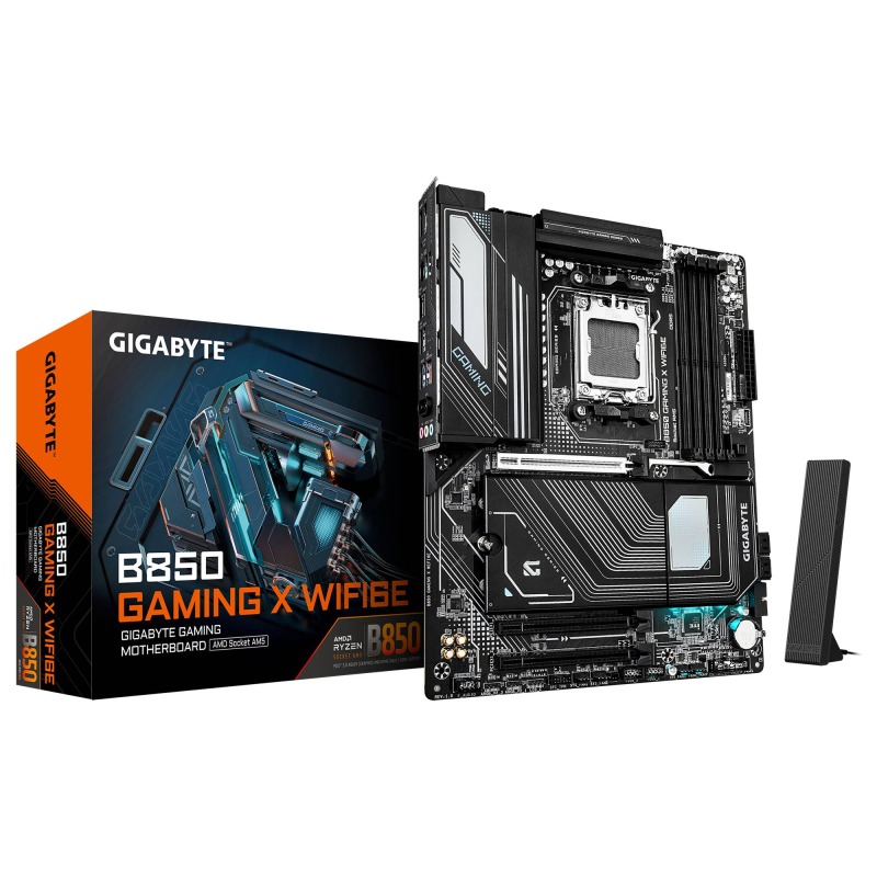 TARJETA MADRE GIGABYTE B850 GAMING X WIFI6E / SOCKET AMD AM5 / DDR5 8200 MT/S / WIFI6 / ATX / GAMER image 2