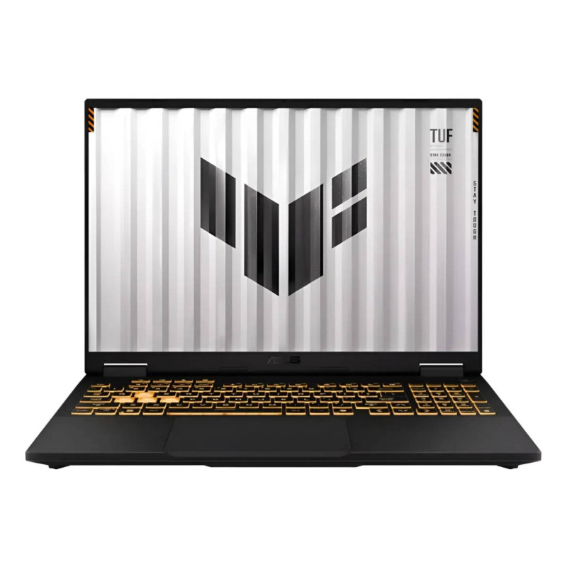 LAPTOP ASUS TUF GAMING F16, CORE I7-14650HX, 16GB, 1TB SSD, 16 PULGADAS FHD, WIN 11 HOME, COLOR JAEGER GRAY, RTX 5060 8GB GDDR7, 1 AÑO DE GARANTIA, GRADO MILITAR