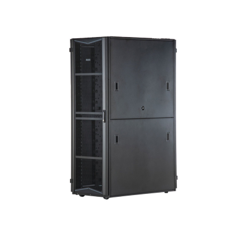 Gabinete FlexFusion para Centros de Datos 42 UR 800 mm de Ancho 1200 mm de Profundidad Fabricado en Acero Color Negro image 3