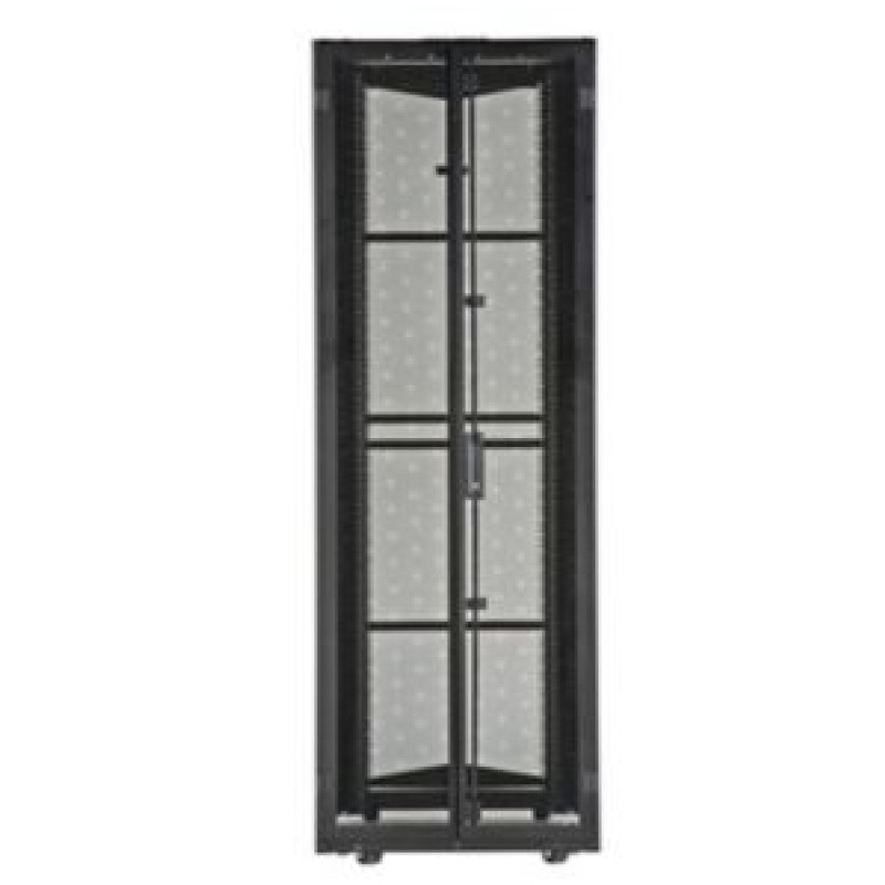 Gabinete FlexFusion para Centros de Datos 42 UR 800 mm de Ancho 1200 mm de Profundidad Fabricado en Acero Color Negro image 2