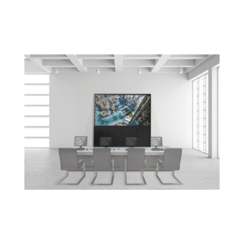 Kit Videowall 2X2 / Incluye 4 Pantallas de 55 / Decoder / Base de Piso / Accesorios de Instalación