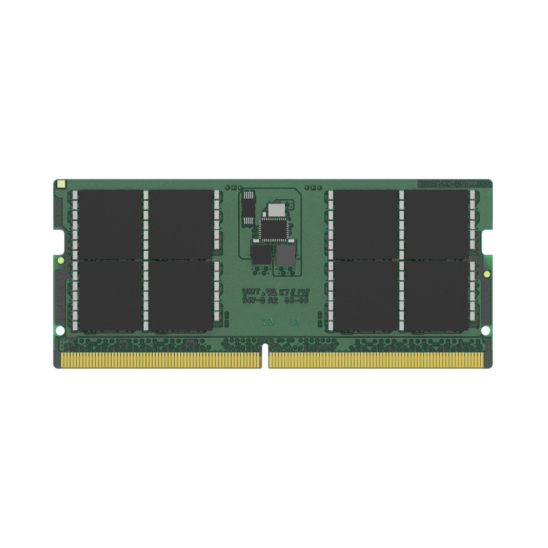 MEMORIA RAM KINGSTON SODIMM DDR5 32GB 5600MT/S VALUERAM CL46 262PIN 1.1V P/LAPTOP KVR56S46BD8-32