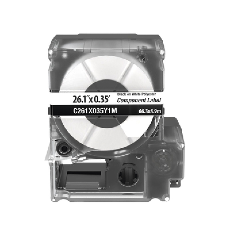 Casete de 100 Etiquetas Para Placas de Pared Identificación de 4 Puertos Color Blanco