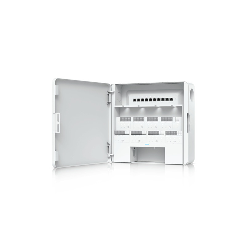 UBIQUITI EAH-8 - Control de Acceso Empresarial con Soporte para Baterías, 8 Terminales de Salida image 4