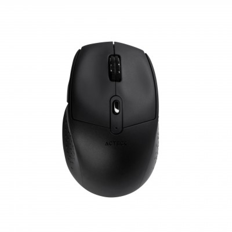 MOUSE ACTECK OPTIMIZE ERGO MI680 / INALAMBRICO / DUAL / RECEPTOR USB - BLUETOOTH / LASER / 1600 DPI / NEGRO / AC-934077 image 2