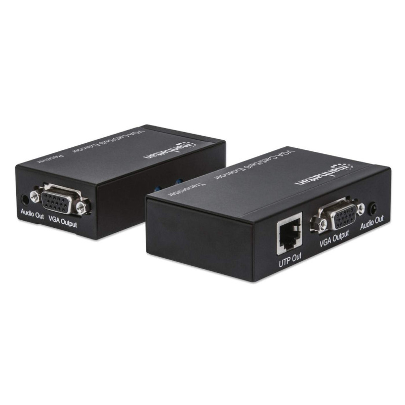 MANHATTAN 177344 - Extensor VGA Cat5/ 5e/6 / Extiende las señales de audio y vídeo hasta 300 m image 6