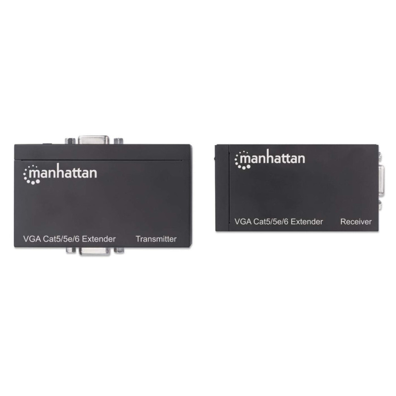 MANHATTAN 177344 - Extensor VGA Cat5/ 5e/6 / Extiende las señales de audio y vídeo hasta 300 m image 9