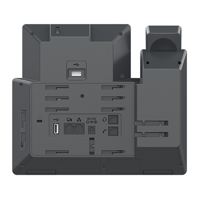 Teléfono IP Android 11 16 líneas SIP con 12 cuentas pantalla táctil  5 puertos Gigabit WiFi Bluetooth PoE codec Opus IPV4/IPV6 con gestión en la nube GDMS image 4