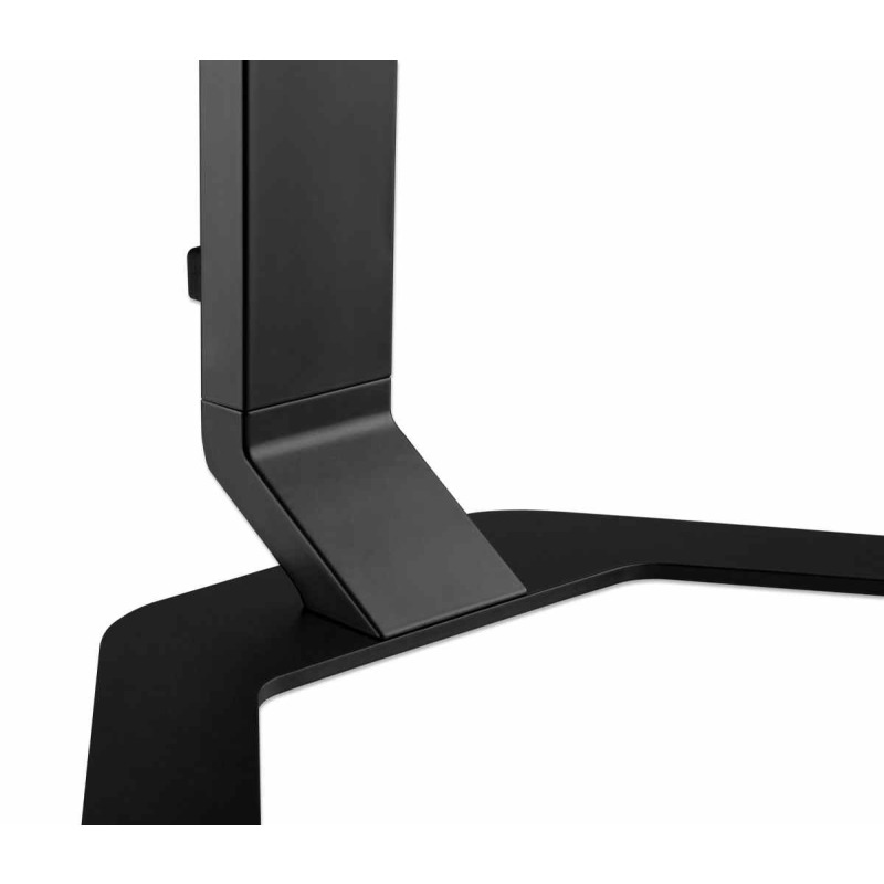 MANHATTAN  462044 - Soporte de piso para TV Soporta una pantalla de 32 "a 70" de hasta 40 kg, inclinación de -10 a 3°, altura ajustable, se adapta al sistema de montaje VESA de la pantalla, construcción de aluminio y acero, negro image 12