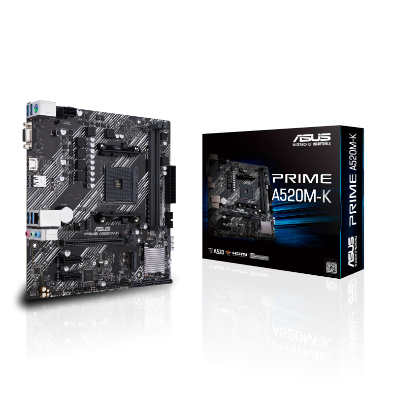 MB ASUS A520 AMD S-AM4 3A GEN/2X DDR4 2800/HDMI/VGA/M.2/4X USB3.2/MICRO ATX/GAMA BASICA image 20