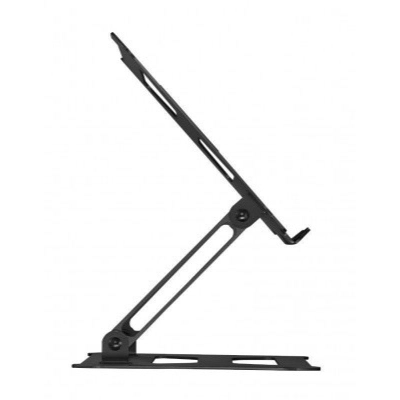 BASE ELEVADORA ACTECK VAULT TOP BE610 / PARA LAPTOP  / 13 PUL / MAX 5 KG / ANTIDERRAPANTE / ALTURA AJUSTABLE / ALUMINIO / NEGRO / AC-934541 image 2