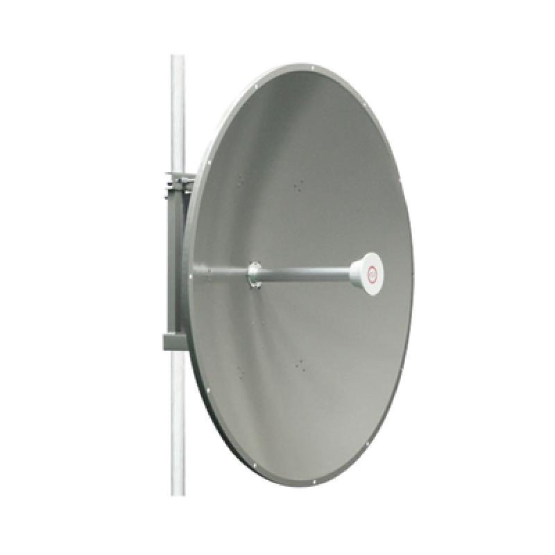 Antena direccional de 4 ft 59 a 71 GHz Ganancia 36 dBi Conectores RPSMA Hembra Polarización doble incluye montaje para torre o mástil
