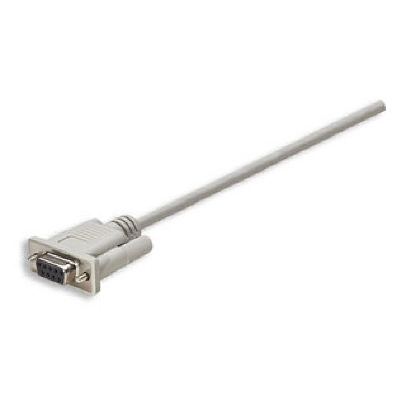 Cable Manhattan Serial DB9 macho a hembra 3m blanco image 3