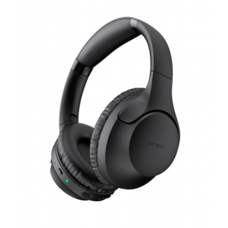 AUDIFONOS ACTECK ZION PRO HP645 / INALAMBRICOS / DIADEMA PLEGABLE / BLUETOOTH / MICROFONO INTEGRADO / BAJO PROFUNDO / NEGRO / AC-935357 image 2