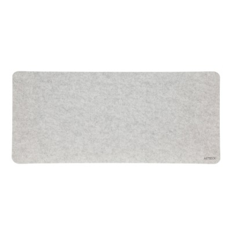 MOUSEPAD XL ACTECK MOUSE PAD TF620 / TEXTURA AFELPADA / BASE ANTIDESLIZANTE / 90X40CM / GRIS CLARO / AC-934503