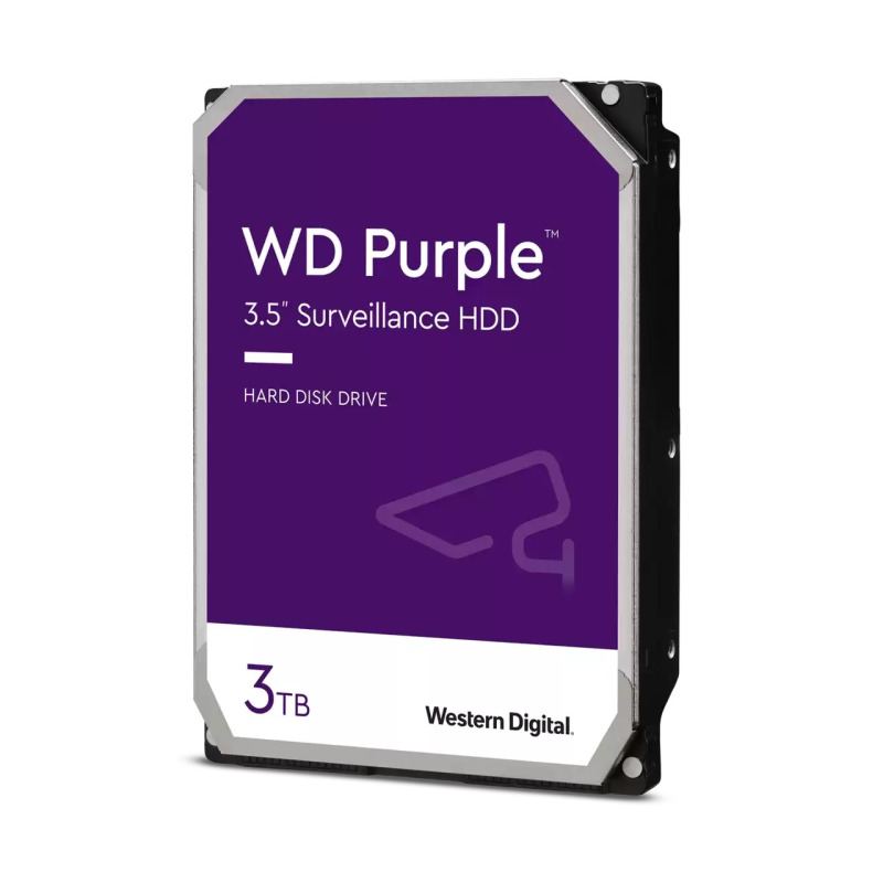 Disco Duro PURPLE de 3TB / 3 AÑOS DE GARANTÍA / Para Videovigilancia