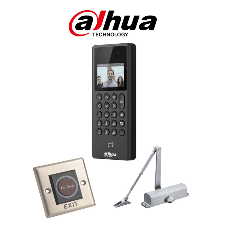 DAHUA - DHI-ASI3203EKIT - Paquete de control de Acceso / Incluye DHI-ASI3203E +  ASF908 + DH-ASF102S /