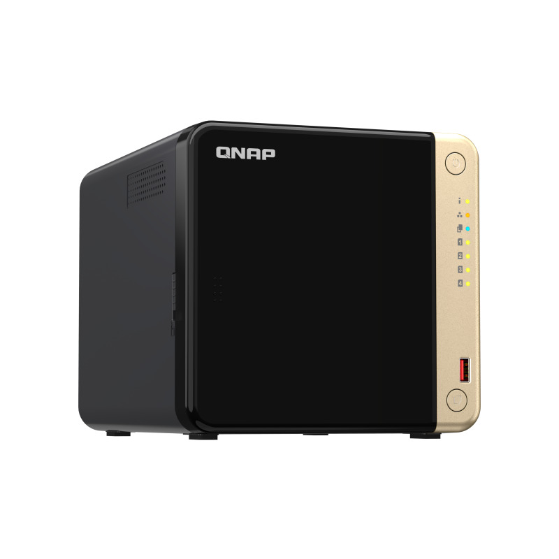 QNAP TS-464 NAS Tower Ethernet Negro, Bronce N5095 image 4