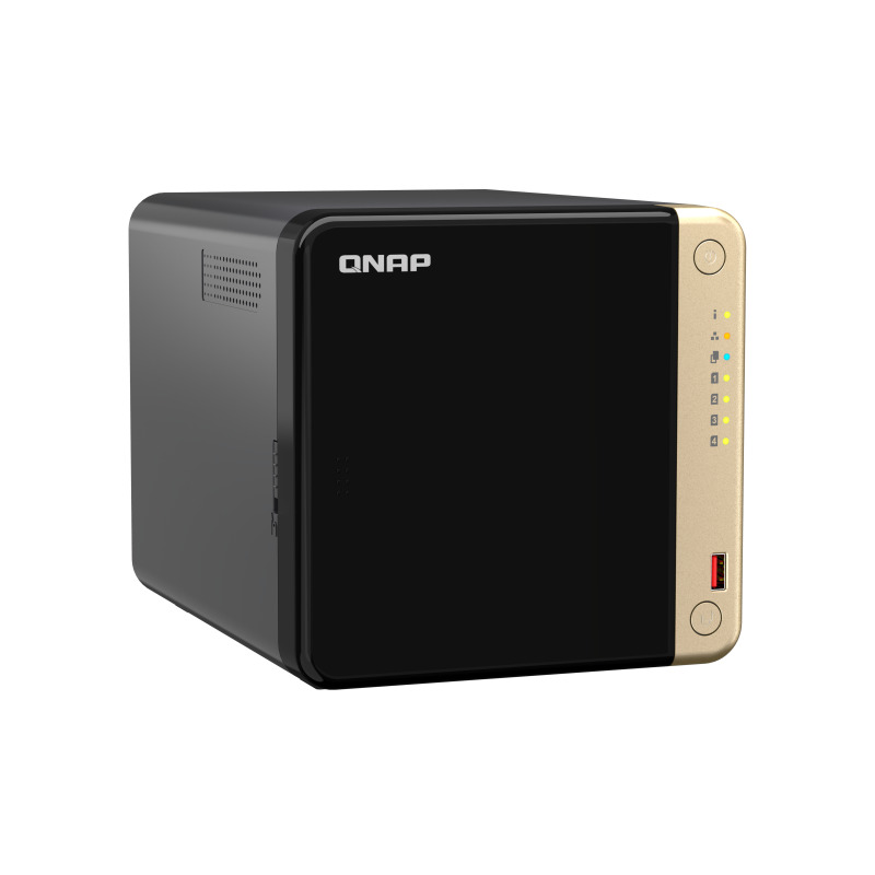 QNAP TS-464 NAS Tower Ethernet Negro, Bronce N5095 image 6