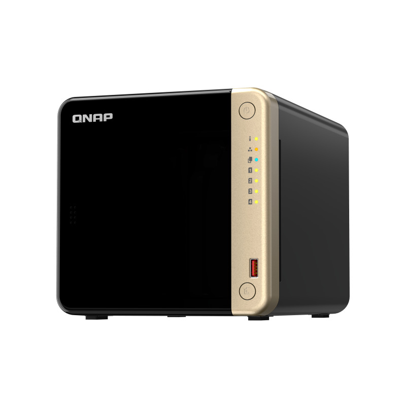 QNAP TS-464 NAS Tower Ethernet Negro, Bronce N5095 image 8