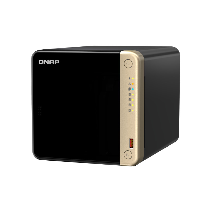 QNAP TS-464 NAS Tower Ethernet Negro, Bronce N5095 image 10