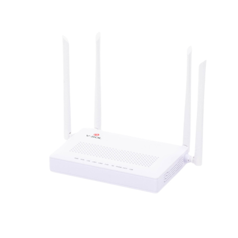 ONU Dual GPON/EPON con WiFi AC de doble banda 1 puerto SC/APC  2 puertos LAN Gigabit  1 puerto FXS  1 Puerto CATV