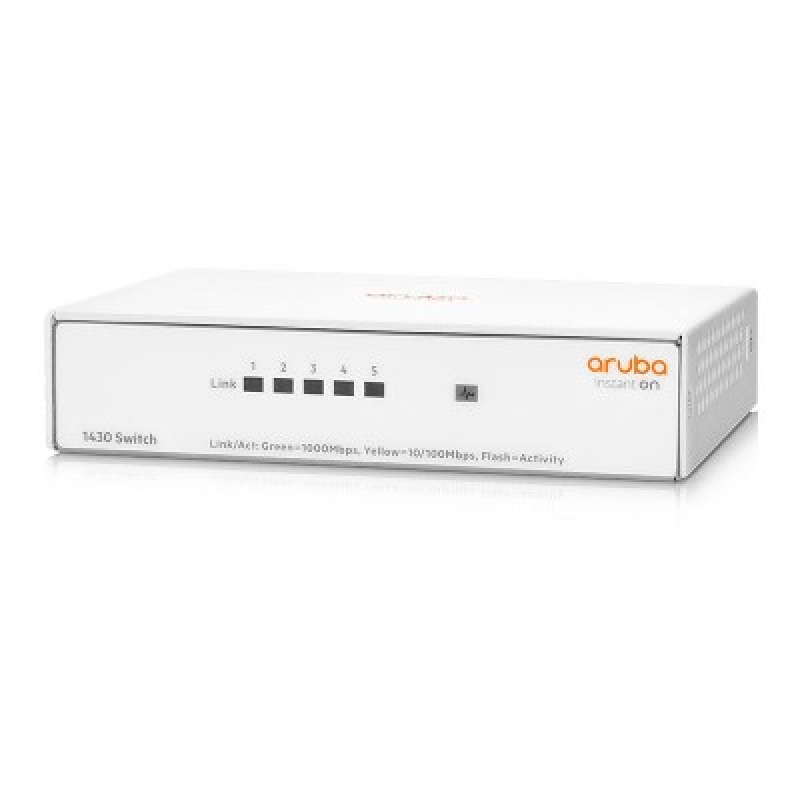 SWITCH HPE ARUBA R8R44A INSTANT ON 1430 CON 5 PUERTOS RJ45 10/100/1000 MBPS NO ADMINISTRABLE image 2