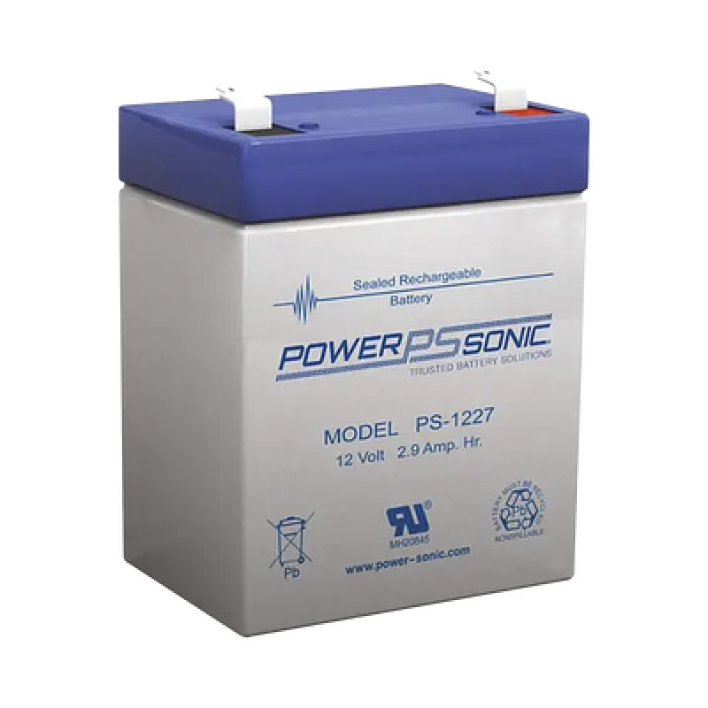 Batería 12V 29AH Para Respaldo Tecnologías AGM/VRLA 5 Años Vida Útil Terminales F1 Reconocida UL   
