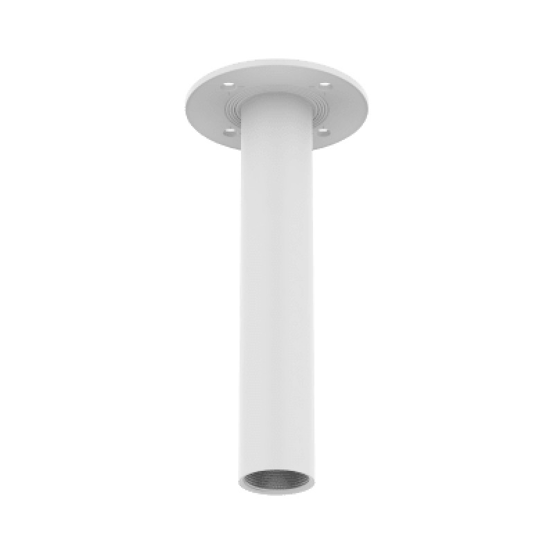Soporte de Techo SBP300CMI / Aluminio / Blanco / Peso 800g / Carga Máxima 10kg / Compatible con Modelos Hanwha Vision / Certificaciones EAC UL CE FCC