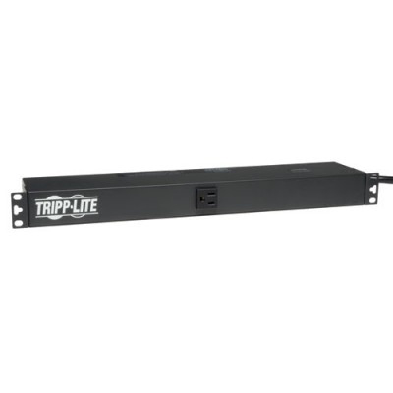 PDU TRIPP-LITE BASICO MONOFASICO DE 1.8 KW, 120V, 13 CONTACTOS NEMA 5-15-R, ENTRADA CLAVIJA NEMA 5-15-P, CABLE 4.57M (15 PIES), 1U DE RACK.