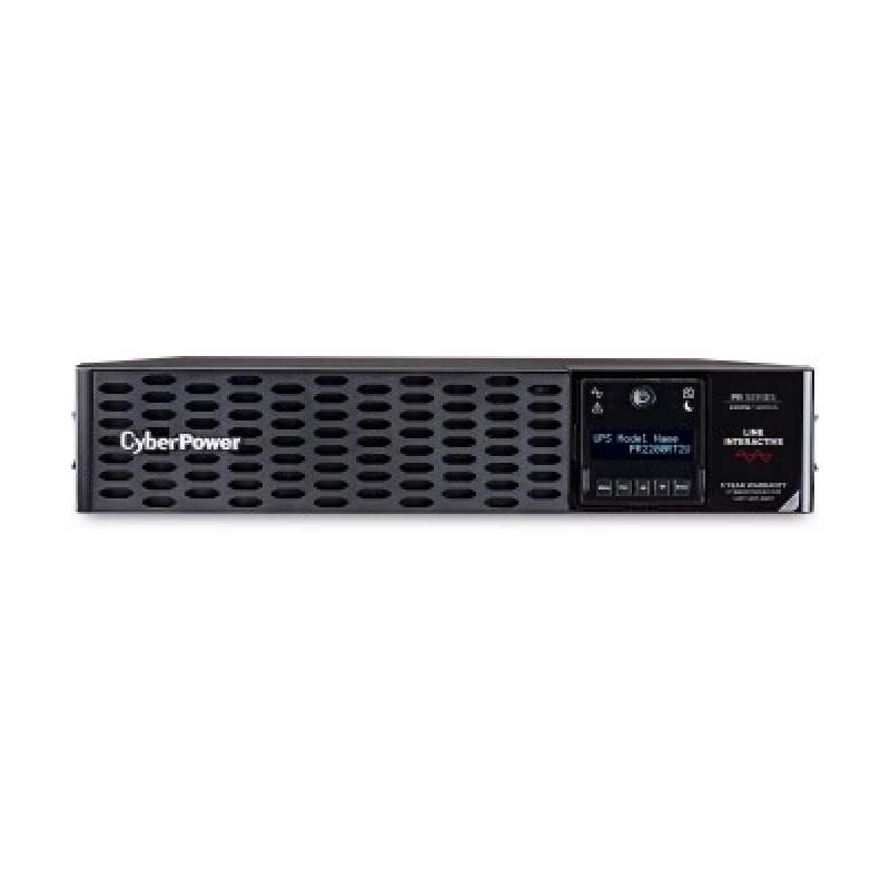 UPS de 2200 VA/2200 W Topología Línea Interactiva Entrada 120 Vca NEMA L530P Onda Senoidal Pura Torre o Rack 2 UR Con 8 Tomas NEMA 520R