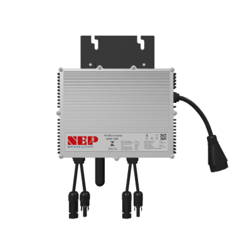 Microinversor 1 Kw 127 Vca para Interconexión a Red Eléctrica con WIFI IP67 Para 2 Módulos de Hasta 750 W Incluye Conector Troncal