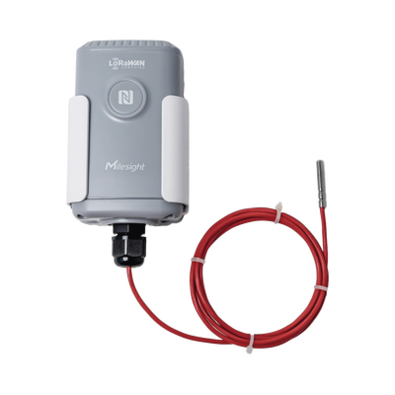 Sensor Industrial de Temperatura con Sonda PT100 y LoRaWAN Hasta 200C