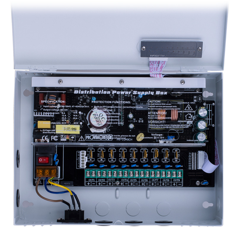 Provision-ISR PR-10A9CH adaptador e inversor de corriente Interior / exterior Blanco image 3