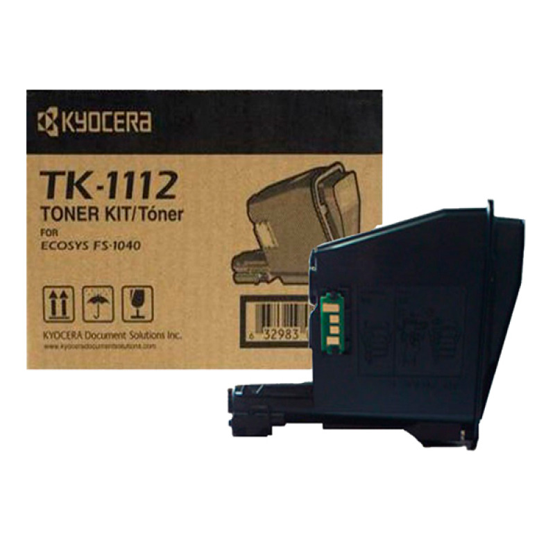 KYOCERA TK-1112 cartucho de tóner 1 pieza(s) Original Negro