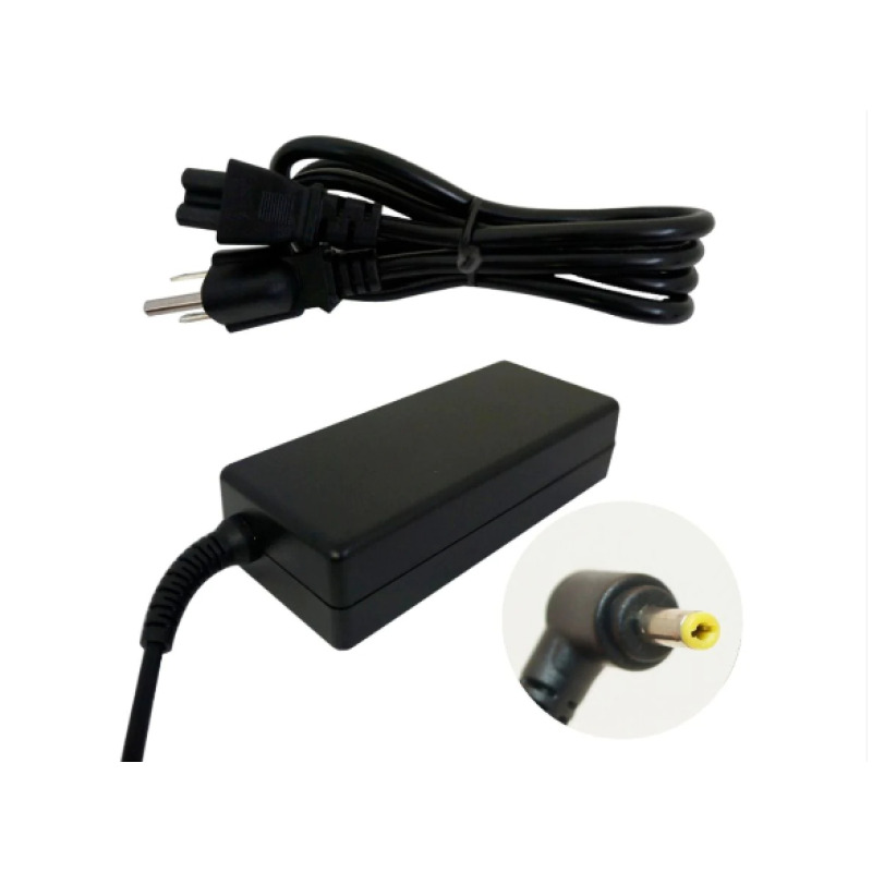 Generico AC-LENOVO65W adaptador e inversor de corriente Interior 65 W Negro