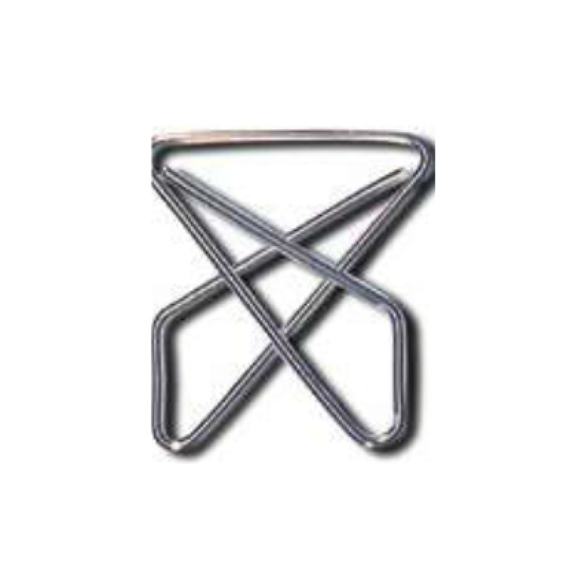 Baco CL017 sujetapapeles Zinc 50 pieza(s)