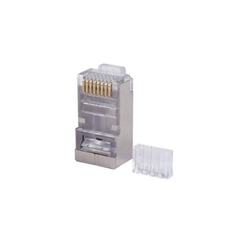 Conector RJ45 para Cable FTP/STP Categoría 6  Blindado
