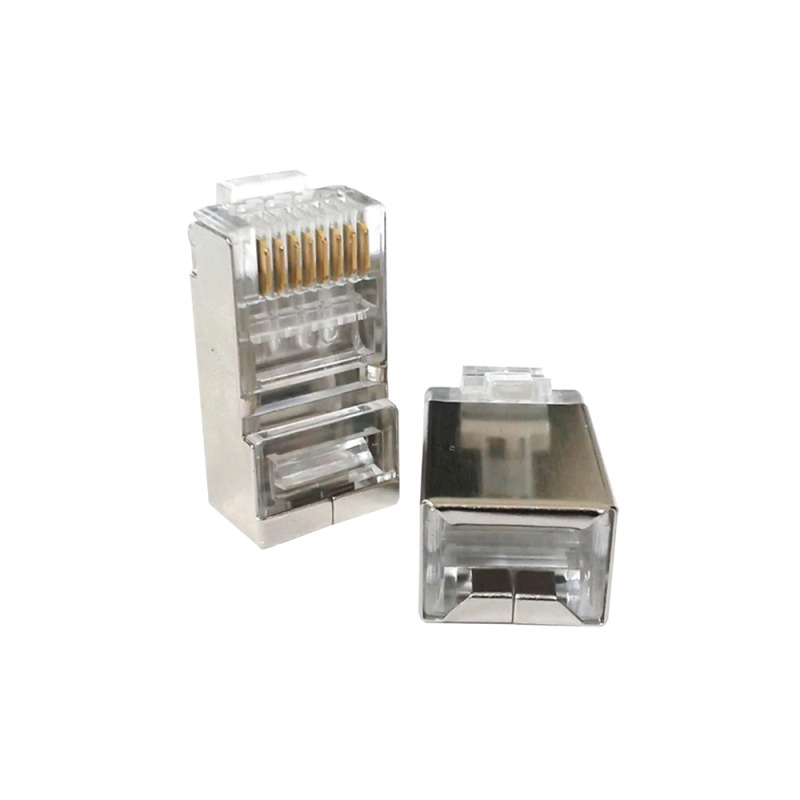 Conector RJ45 para Cable FTP/STP Categoría 5E  Blindado sin pin a tierra